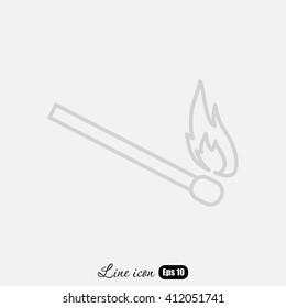 Line icon-  match