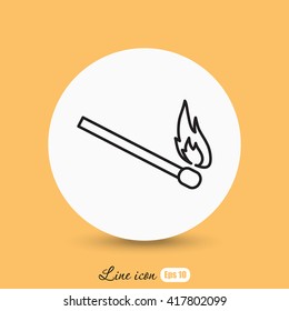 Line icon-  match