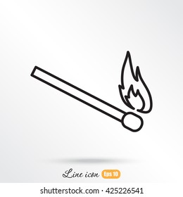 Line icon-  match