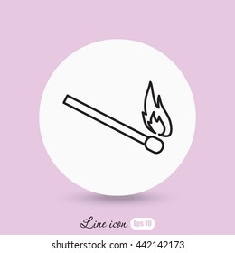 Line icon-  match