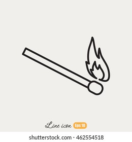 Line icon-  match
