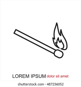 Line icon-  match