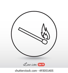 Line icon-  match