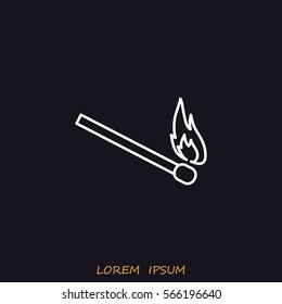 Line icon-  match