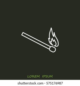 Line icon-  match