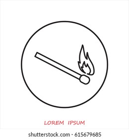 Line icon-  match