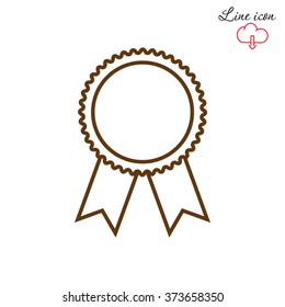 Line icon- medal