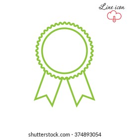 Line icon- medal