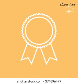 Line icon- medal