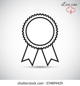Line icon- medal