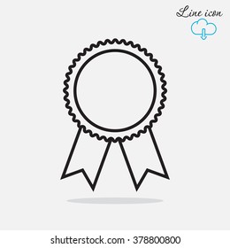 Line icon- medal