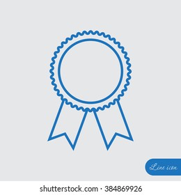 Line icon- medal