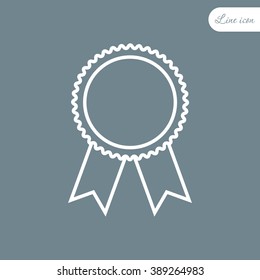 Line icon- medal