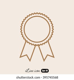 Line icon- medal