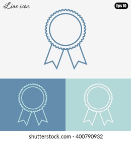 Line icon- medal