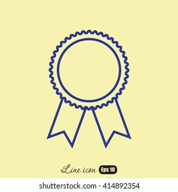 Line icon- medal
