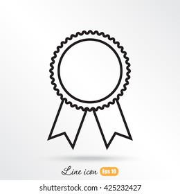 Line icon- medal