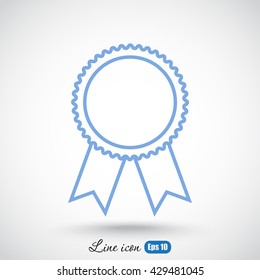 Line icon- medal