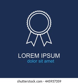 Line icon- medal