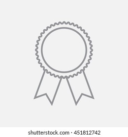 Line icon- medal