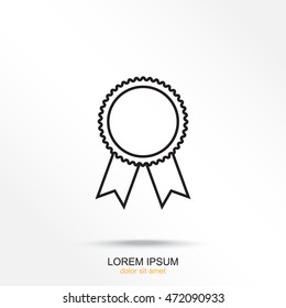 Line icon- medal