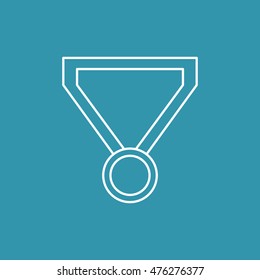 Line Icon of Medal.