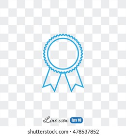 Line icon- medal
