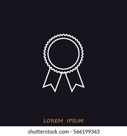 Line icon- medal