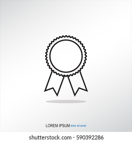 Line icon- medal