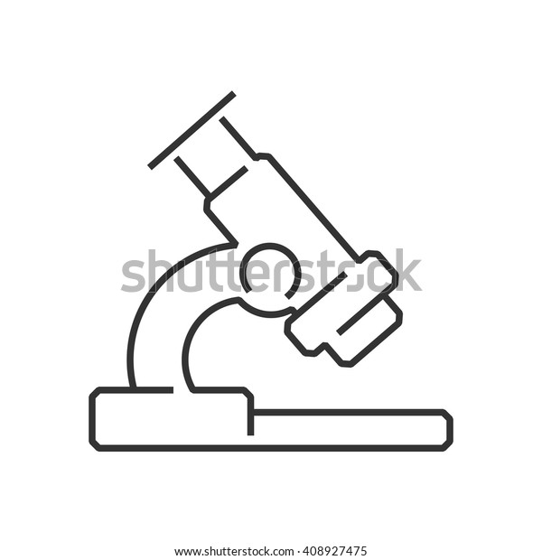 employment expedition Absolute Line Icon Medical Device Icon Microscope Stock Vector (Royalty Free)  408927475 | Shutterstock