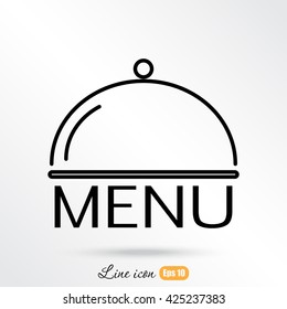 Line icon- menu