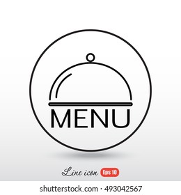 Line icon- menu