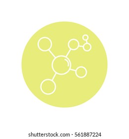 Line icon- Molecule