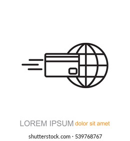 Line icon-  Money transfers
