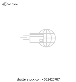 Line icon-  Money transfers