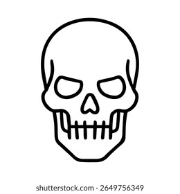line icon mythical creature Draugr vector on white background
Vector line icon on white background