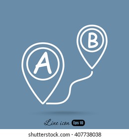 Line icon-  navigator