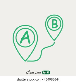 Line icon-  navigator