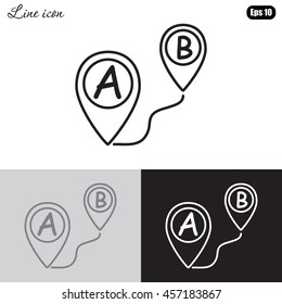 Line icon-  navigator