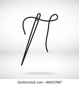 Line icon-  needle