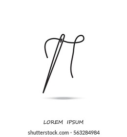 Line icon-  needle