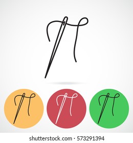 Line icon-  needle