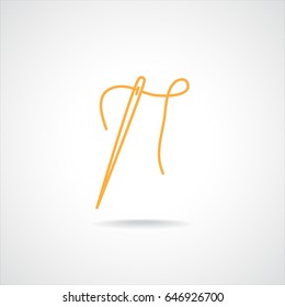 Line icon-  needle