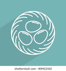 Line icon- nest