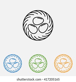 Line icon- nest
