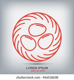 Line icon- nest