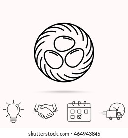 Line icon- nest