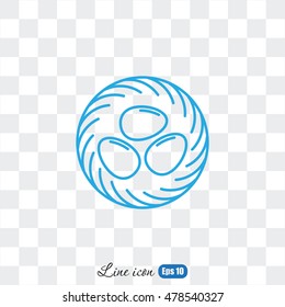 Line icon- nest
