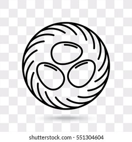 Line icon- nest
