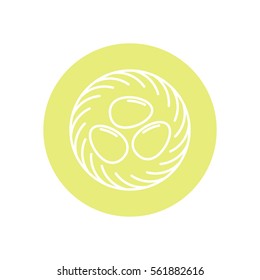 Line icon- nest